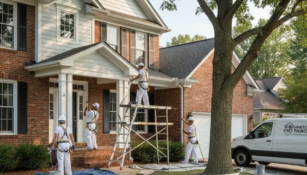 Professional exterior painting services in St. Louis, MO for homes and businesses