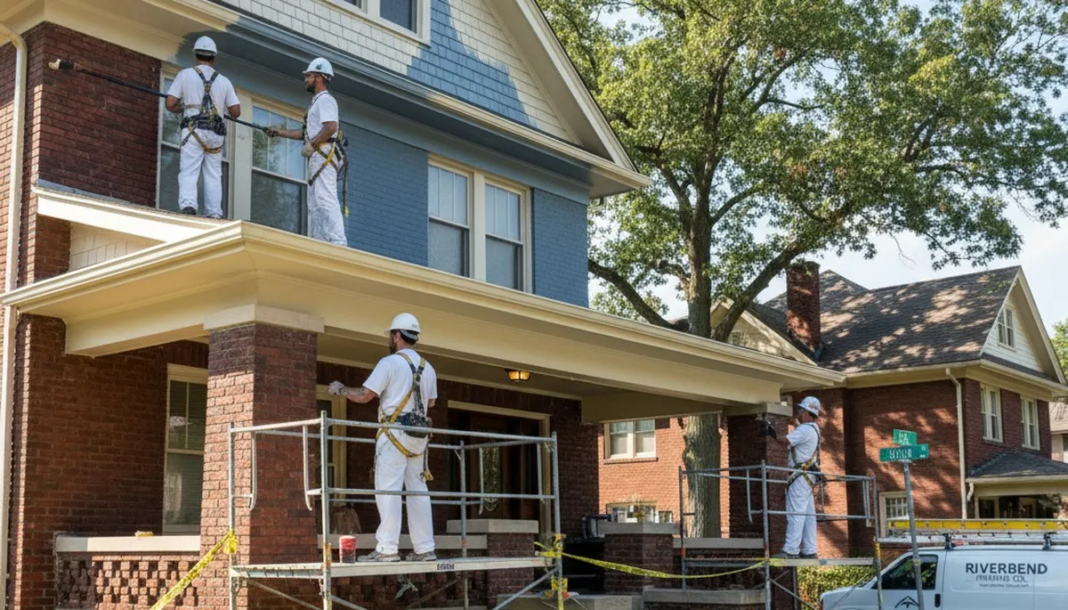 Exterior painting services in St. Louis, MO for homes and businesses