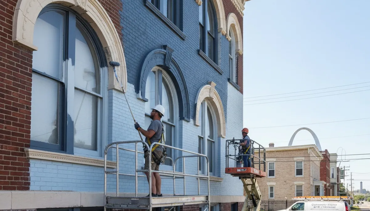 Exterior painting services in St. Louis, MO for homes and businesses