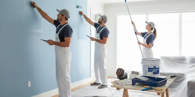 Exterior painting contractors in St. Louis, MO providing professional home painting services