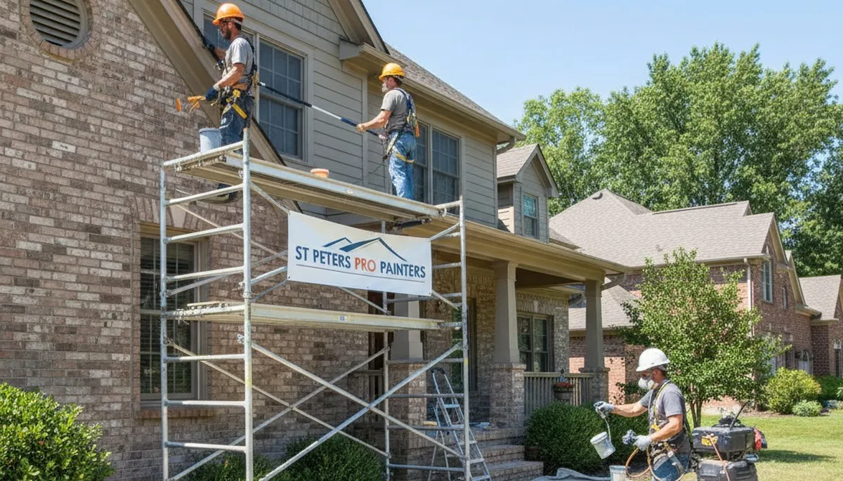 Professional exterior painting service in St. Louis, MO for homes and businesses