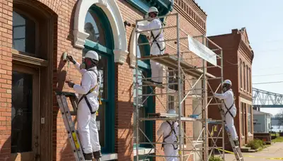 Exterior painting team serving St. Louis, MO for residential and commercial homes